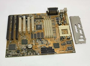 Asus TX97-XV REV. 1.13 Socket 7 Motherboard 3x ISA 4x PCI Slots - Cosmetic Fault - Picture 1 of 4