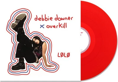 LØLØ - Debbie Downer / Overkill - Transparent Red [New Vinyl LP] Explicit, Red, - Image 1 of 2