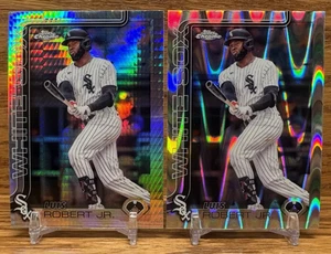 LOTE LUIS ROBERT JR Prisma + Refractor RayWave | 2025 Topps Cromo White Sox #177 - Imagen 1 de 2