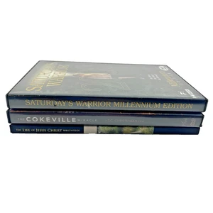 HLT-Glaube DVDs Lot: Samstagskrieger, Cokeville Wunder, Jesus Christus Geschichten - Bild 1 von 4