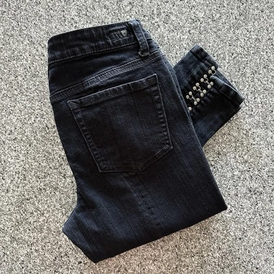 Jessica Simpson Jeans Womens 29x29 Splendor Low Rise Skinny Black Kiss Me - Image 1 of 4