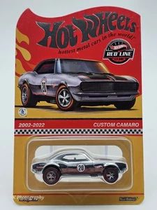Hot Wheels RLC Redline Club Custom Camaro Chrome - Picture 1 of 7