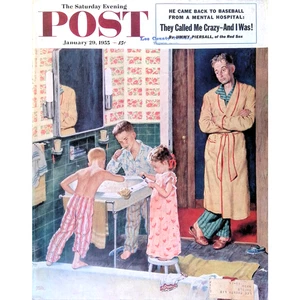 Saturday Evening Post JAN 29 1955 Juvenile Delinquency Senate Investigation - Imagen 1 de 13