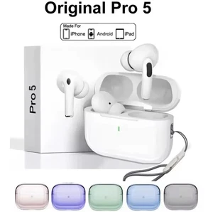 Wireless Headphones Ear Phones Bluetooth Noise Canceling Case & Charging Cable - Photo 1 sur 5