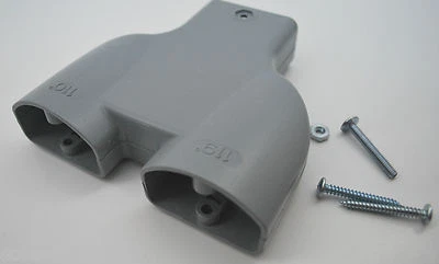   Y YOKE  2 LNB BRACKET ADAPTER FTA BELL & dish network DISH 500 sat 119-110  - Image 1 of 2