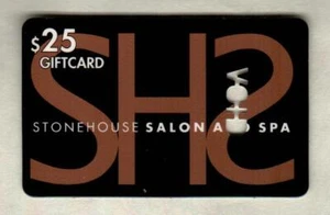 STONEHOUSE SALON AND SPA ( 2004 ) Sample Gift Card ( $0 ) - Picture 1 of 2
