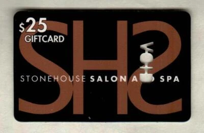 STONEHOUSE SALON AND SPA ( 2004 ) Sample Gift Card ( $0 ) - Image 1 of 2