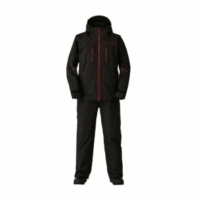 Daiwa DW-9020 Pvc Ocean overalls winter suit Black XL From Stylish anglers Japan - Image 1 of 4