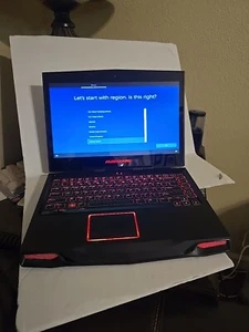 Alienware M14X R1 Windows 10 PRO i5-2410M.  4GB 2.30GHZ - Picture 1 of 12