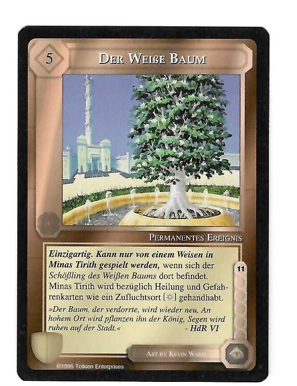 CCG 361 Mittelerde/Middle Earth ICE Der Weiße Baum - The White Tree - Bild 1 von 1