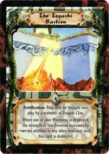 Legende der fünf Ringe L5R CCG FK Verbotenes Wissen Die Togashi-Bastion - Bild 1 von 1
