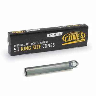 50-300x The Original Cones King Size vorgerollte konische Hülsen + J-Tube - Bild 1 von 2