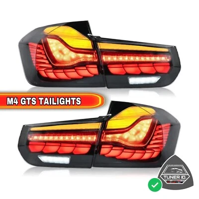 BMW 4 Series M4 GTS Taillights Assembly 2013-2020 F32, F33, F36, F82, F83 - Image 1 of 4