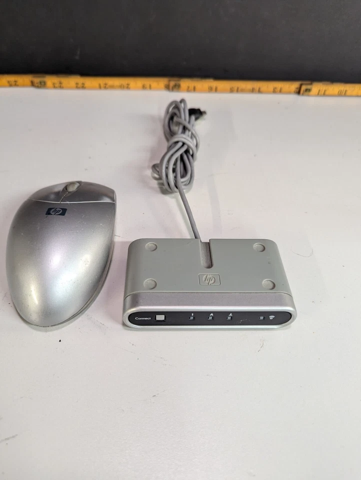 HP Compaq 5187URF2+ Wireless Optical Mouse & Receiver TESTED - Image 1 of 3