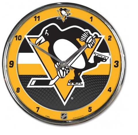 Pittsburgh Penguins Wincraft Chrome Wall Clock Cover