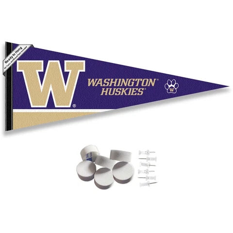 Washington UW Huskies Wall Banner Pennant Flag Cover