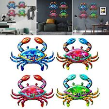 Vibrant Color Crab Outdoor Hanging Ornament for Bedroom Living Room Decor