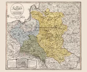 1804 Map of Lithuania Poland and Prussia - Picture 1 of 3