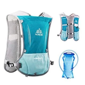 Mochila Hydration Pack 5L Marathon 01 Azul Claro - con Vejiga de Agua 1.5L - Imagen 1 de 8