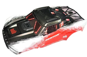 Arrma Senton 4X4 BLX 223s V4 CLIPLESS Body Painted RED Decaled Shell ARA4303V4 - Picture 1 of 4