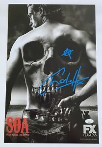 Charlie Hunnam SIGNED 11x17 Sons Of Anarchy Jax Poster EXACT PROOF JSA COA A-5