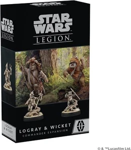 Atomic Mass Games Star Wars Legion Logray Wicket Commander Expansion Mini - Picture 1 of 3