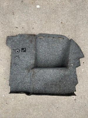 BMW 535i (E34) 1990 maletero trasero derecho gris alfombra panel cubierta gato Foto 1 de 4
