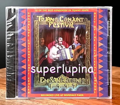 TEJANO CONJUNTO FESTIVAL 1997 CD LIVE Elida Santiago Jimenez La Diferenzia NEW - Image 1 of 2