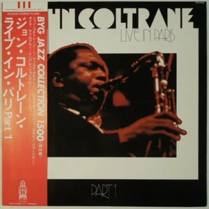 John Coltrane Live In Paris Part 1 BYG Records YX-2026 OBI JAPAN VINYL LP JAZZ - Imagen 1 de 5