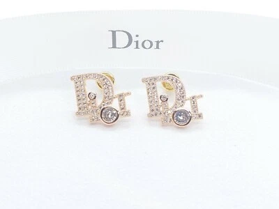 PENDIENTES DE CRISTAL DIOR - Caja y bolsa antipolvo incluidos  Foto 1 de 2