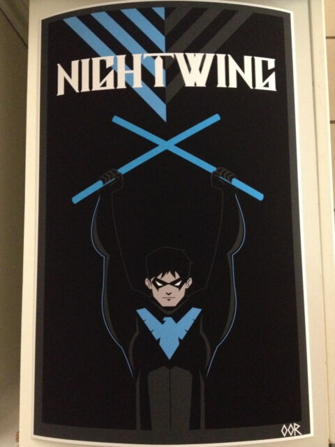 Nightwing rule.63 Poster for Sale by Hybryda