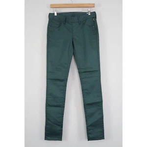 Jeans para mujer G-Star 3301 súper ajustados verdes W28 L32 - Imagen 1 de 11