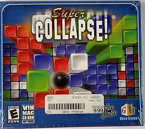 Super Collapse! CD-ROM Software for PC and Mac Factory Sealed, NEW - Picture 1 of 2