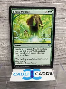 MTG Magic The Gathering Bestial Menace Uncommon - Picture 1 of 2