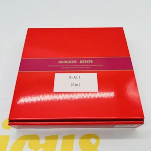 ACOUSTIC REVIVE R-AL1 Audio LAN Cable 16.4ft Oval Shaped Solid Core PC-triple C - Picture 1 of 3