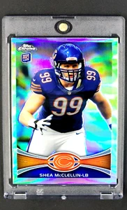 2012 Topps Chrome Refractor #123 Shea McClellin RC Rookie *Great Looking Card* - Picture 1 of 10