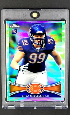 2012 Topps Chrome Refractor #123 Shea McClellin RC Rookie *Great Looking Card* - Image 1 of 4
