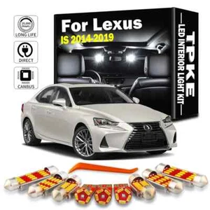 18Pcs LED Bulbs Interior Light Kit For Lexus IS250 IS300 IS300h IS350 2014-2019 - Picture 1 of 9