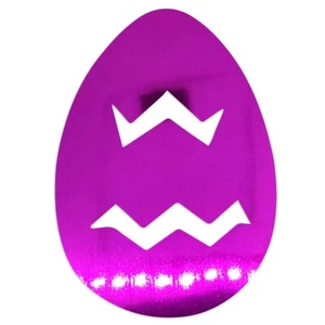 Die Cut Shape - EASTER EGG misura 2,5" e 5,0" in 12 colori metallizzati #6242 - Foto 1 di 23