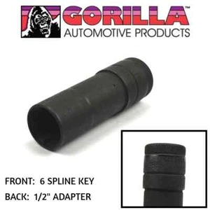 Gorilla 1378SD WRENCH Key Small Diameter 14mm 6 Spline Tuner Wheel Lock Socket - Bild 1 von 3