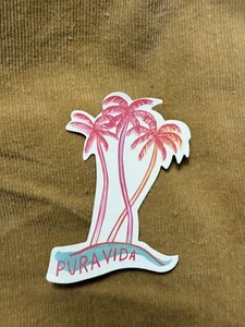 Pura Vida palm tree sticker - Picture 1 of 1