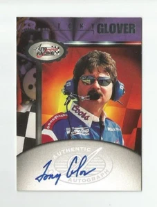 1997 AUTOGRAPHED RACING TONY GLOVER ON CARD AUTO #15 - Bild 1 von 1