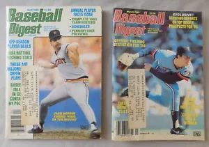 1985 Baseball Digest Pick one - Foto 1 di 25