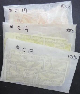 EDW1949SELL : USA 1932-34 Scott #C17, C19 All Very Fine, Mint NH. Cat - Image 1 of 4