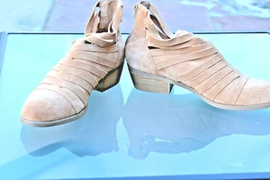 Carlos Santana BROCKIN SCHUHE/STIEFELETTEN HELLBRAUN GRÖSSE 8,5 NEU OHNE ETIKETT - Bild 1 von 11