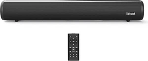 Barra de Sonido HDMI para TV, Altavoz Bluetooth Barra de Sonido TV Pequeña, Óptico/Hdmi/Aux/Coa - Imagen 1 de 9
