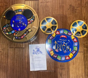 1999 The Wonderful World of Disney - Trivia Board Game - Mattel - 100% Complete - Picture 1 of 3