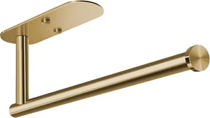 VAEHOLD Self Adhesive Paper Towel Holder Under Cabinet Mount, Wall Gold  - Picture 1 of 8