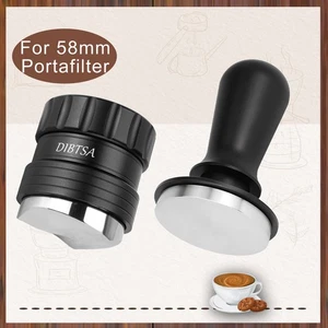 Kaffee Verteiler Tamper für 58mm Siebträger Espresso Hammer Richtmaschine Set - Bild 1 von 18