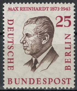 BERLINO 1957-59 Berlinesi celebri (Max Reinhardt) MNH** - Picture 1 of 1